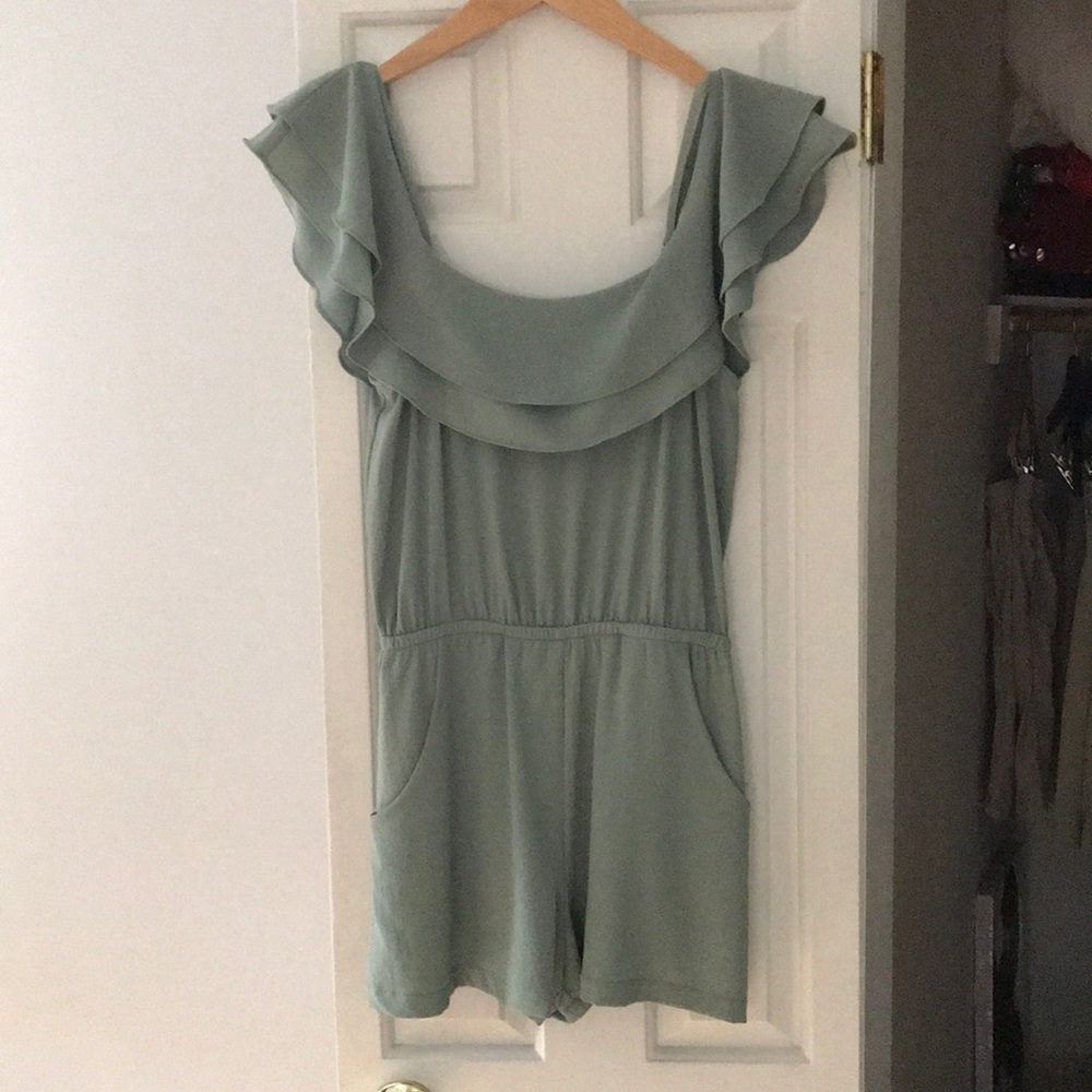 Green romper